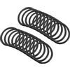 QUARKZMAN Nitrile Gomma O-Ring 37mm x 30mm x 3,5mm Guarnizioni di Tenuta A