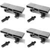 cyclingcolors 4x Supporto per Doghe 38mm + 4x bulloni perni inserto plastica 1