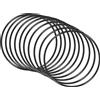 QUARKZMAN Nitrile Gomma O-Ring 70mm x 66mm x 2mm Guarnizioni di Tenuta Anelli