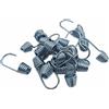 Kombi 20 Ganci Acciaio Corda Elastica Fune 8 mm Nautica Telone Estensibile M