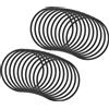QUARKZMAN Nitrile Gomma O-Ring 70mm x 63,8mm x 3,1mm Guarnizioni di Tenuta A