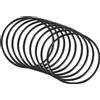 QUARKZMAN Nitrile Gomma O-Ring 80mm x 74mm x 3mm Guarnizioni di Tenuta Anelli