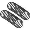 QUARKZMAN Nitrile Gomma O-Ring 30mm x 25mm x 2,5mm Guarnizioni di Tenuta A