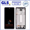 SAMSUNG DISPLAY TOUCH SCREEN +FRAME OLED SAMSUNG GALAXY A52s SM-A528 VETRO SCHERMO NERO