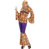 W WIDMANN MILANO Party Fashion - Costume Hippie Dude, Flower Power, Peace, Reggae, costumi di carnevale, festa a tema