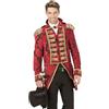 W WIDMANN MILANO Party Fashion - Frac da parata in Jacquard da Uomo | Frac in stile barocco per direttore di circo, pirata, outfit gotico, presentatore e Carnevale
