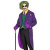 W WIDMANN MILANO Party Fashion - Costume da clown malvagio, clown dell'orrore, Halloween, costume di carnevale