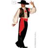 W WIDMANN MILANO Party Fashion - Set costume da Joaquin da uomo | Con camicia, gilet, pantaloni, cintura e cappello, look da torero spagnolo, costume per Carnevale e feste a tema