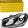 HELLA 1ZS 009 902-531 Bi-Xeno/DE-Faro principale ECE, per veicolo circolazione Sx, anteriore Sx