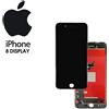 Apple DISPLAY APPLE IPHONE 8 NERO ORIGINALE RIGENERATO SCHERMO LCD SE 2020 / SE 2022