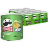 Pringles Tubo Patatine Pringles Sour Cream & Onion Verdi 12 Pezzi da 40 g Snack Chips