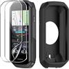 CAUHENYEE Cover per Garmin Edge 1050 con 2 pellicole protettive in TPU GPS computer da
