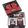 Proraso Set Vintage Selection Barbe Dure, Set regalo uomo con Crema Pre Barba 100 ml, Sapone Barba 150 ml e Balsamo Dopobarba 100 ml, Cofanetto regalo uomo rasatura, Set regalo natale Made in Italy