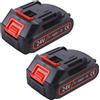 2 Batterie 24 Volt Kit 2 Batterie Compatibile 24 V Per Motosega Sega Decespugliare Idropulitrice Ec