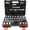 LTI Assortimento kit serie chiavi a bussola esagonali poligonali LTI 32 pezzi