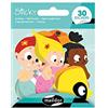 Maildor My Mandarine Adesivi, Carta, Multicolore, medium
