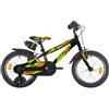 ATALA TEDDY BOY 16" NERO/GIALLO/ARANCIO OPACO