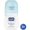 Roberts 3x Roberts Deodorante Roll-On 50 Ml. Fresco Azzurro