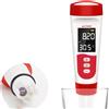 Misuratore di pH digitale 5 in 1 con guida vocale per test acqua piscina
