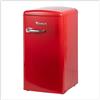 KOOPER FRIGORIFERO VINTAGE RETRO MONOPORTA 100 L. CLASSE E 2 RIPIANI KOOPER ROSSO