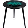 Balvi tavolinetto Tavolino Greatest forma disco vinile vetro e legno cod. 27136