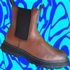 STIVALI UOMO pelle anfibi scarponcini scarpe militari chelsea cuoio western