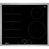 Neff, Home Connect T66SHE4L0 - Piano cottura a induzione autosufficiente con controllo Twist Touch, N70, larghezza 60 cm, nero con telaio sospeso, Home Connect