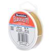 Beadalon - Cordino Elastico 0,5 mm x 25 m Colore: Oro Satinato