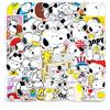 LYLSDSB Snoopy Stickers - 50 adesivi per cani in vinile per laptop ska