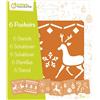 Avenue Mandarine 42647O - Kit di 6 stencils 15,4x22,3 cm con istruzioni i