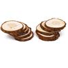 Perlin - Dischi di legno da 5-6,5 cm per fai da te e hobbisti etichette da a