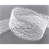 finemark Nastro a rete LEA bianco 01 20 m x 38 mm nastro decorativo per reg