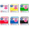 Staedtler Fimo soft 8020-BX - Set di 6 pastelli da modellare si indurisce in