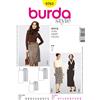 Burda B8765 - Cartamodello per Gonna 19 x 13 cm
