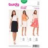Burda B6937 - Cartamodello per Gonna 19 x 13 cm (Lingua Inglese)
