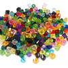 Perlin 400 perline in plastica acrilica 8 mm doppio cono set di perline col