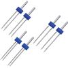 Cerioll Set di Aghi Doppi per Macchina da Cucire - 6 Pezzi - Ago Gemello St