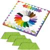 CreativaMente- Cartoncini pretagliati e con Guide di Piegatura per Realizzare Origami 3D, Colore Verde Prato, 865