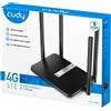 Cudy Router 4G LTE Cat.4 Wi-Fi AC1200 Dual Band LAN con Slot SIM Cudy LT500
