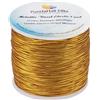 PH PandaHall 100m Cordino Elastico Oro 1mm Filo per Braccialetti Cordoncini E