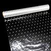 SZXMDKH Cellophane Trasparente Rotolo Puntini Bianchi Taglia larga 30M x 40CM Ce