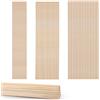 AIEX 150 Bastoncini di Legno Naturale Bastoncini Artigianali per Lavoretti De