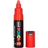 Posca Uni-Ball 181321 - Marcatore POSCA con punta larga e rotonda rosso