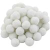 Perlin - Pompon pon 20 mm bianco pompon 125 pezzi cucito Tilda fai da te p