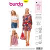 Burda B6684 Cartamodello per Abito e Camicia Carta Bianco 19 x 13 x 1 cm