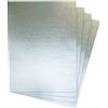 House of Card & Paper Casa di carta e cartoncino carta A4 240 gsm argento (confezione da 30 fo
