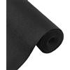 BENECREAT Rotolo di feltro nero 40 cm x 3 m fogli di tessuto non tessuto (0,