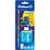 Pelikan Combino Set Scuola Matita Triangolare Ergonomica in Grafite B Gomma