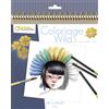 Avenue Mandarine GY120C - Quaderno da colorare Wild 5 Emmanuelle Colin - 28 P