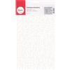 Rayher Hobby 38921000 Lettere corsivo Autoadesive 3 cm A4 Bianco
